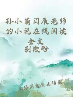 孙小萌闫辰老师的小说在线阅读全文