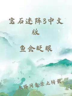 宝石迷阵3中文版